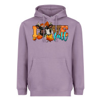 Lavender love fall holstein cow Heavyweight Hoodie - Jasminsmagicworld