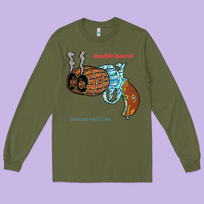 Double Barrel Long Sleeve Tee Designed By Artisfamous