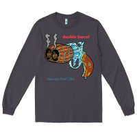 Smoke Double Barrel Long Sleeve Tee - artisFamous