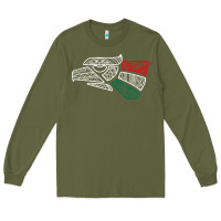 Mexico Flag Long Sleeve Tee | Teevron