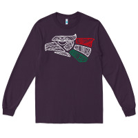 Plum mexico flag Long Sleeve Tee - artisFamous