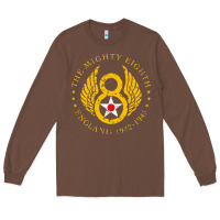 Chestnut mighty eighth   8th air force Long Sleeve Tee - artisFamous