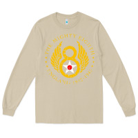 Mushroom mighty eighth   8th air force Long Sleeve Tee - artisFamous
