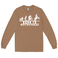 Toasted Coconut motocross motocicleta evolución offroad Long Sleeve Tee - artisFamous