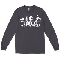 Smoke motocross motocicleta evolución offroad Long Sleeve Tee - artisFamous