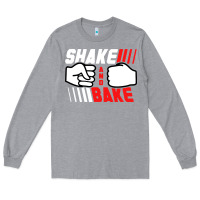 Heather Grey shake and bake tees Long Sleeve Tee - artisFamous