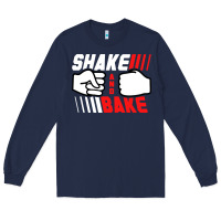 Navy shake and bake tees Long Sleeve Tee - artisFamous