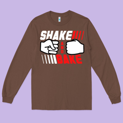 Shake And Bake Tees Long Sleeve Tee Designed By Artisfamous
