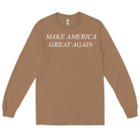 Toasted Coconut make america great again Long Sleeve Tee - artisFamous