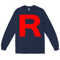 Navy team rocket long sleeve t shirt Long Sleeve Tee - artisFamous