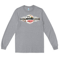 Heather Grey daytona speedway Long Sleeve Tee - artisFamous