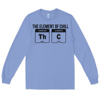 Colony Blue mens the element of chill thc marijuana joke black Long Sleeve Tee - artisFamous