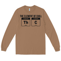 Toasted Coconut mens the element of chill thc marijuana joke black Long Sleeve Tee - artisFamous