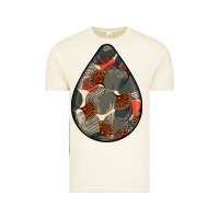 Vintage Arctic african fabric pattern teardrop earrings Vintage Tee - BundleAndBundleShop
