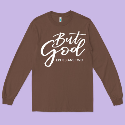 But God Imajes Long Sleeve Tee Designed By Artisfamous