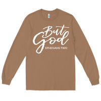 Toasted Coconut but god imajes Long Sleeve Tee - artisFamous