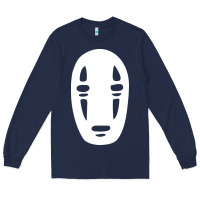 Navy noface spirited away halloween Long Sleeve Tee - artisFamous