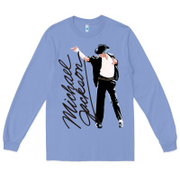 Colony Blue Michael Jackson Long Sleeve Tee - artisFamous