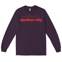 Plum speaker city Long Sleeve Tee - artisFamous
