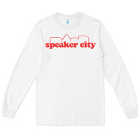 White speaker city Long Sleeve Tee - artisFamous