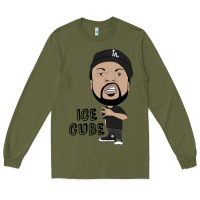 Army Green Ice Cube Long Sleeve Tee - artisFamous
