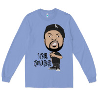 Colony Blue Ice Cube Long Sleeve Tee - artisFamous