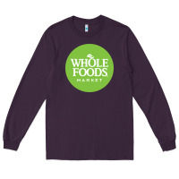 Plum Whole Foods Market Long Sleeve Tee - artisFamous