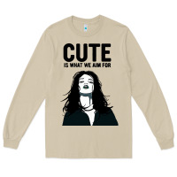 Mushroom cute is what we aim for Long Sleeve Tee - artisFamous