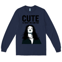 Navy cute is what we aim for Long Sleeve Tee - artisFamous