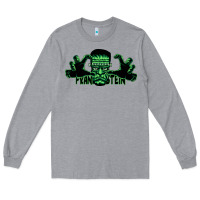 Heather Grey The Frankenstein Long Sleeve Tee - artisFamous