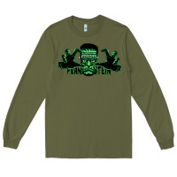 Army Green The Frankenstein Long Sleeve Tee - artisFamous