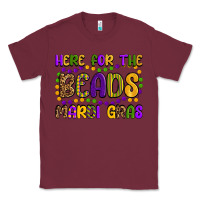 Burgundy here for the beads mardi gras Classic Tee - OliviaCreatesArt