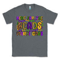 Charcoal Heather here for the beads mardi gras Classic Tee - OliviaCreatesArt