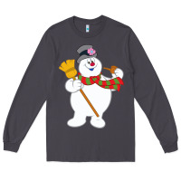 Smoke Frosty The Snowman New Sku Long Sleeve Tee - artisFamous