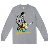 Heather Grey bonamassa guitar Long Sleeve Tee - artisFamous