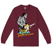 Burgundy bonamassa guitar Long Sleeve Tee - artisFamous