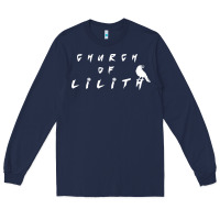 Navy lilith woman figure Long Sleeve Tee - artisFamous
