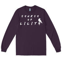 Plum lilith woman figure Long Sleeve Tee - artisFamous
