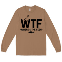 Toasted Coconut where's the fish Long Sleeve Tee - artisFamous