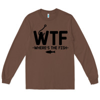 Chestnut where's the fish Long Sleeve Tee - artisFamous