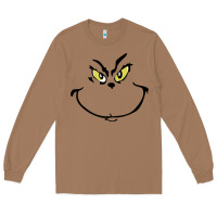 Grinch Face Long Sleeve Tee | Teevron