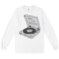 White for the record Long Sleeve Tee - artisFamous