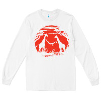 White giraffe Long Sleeve Tee - artisFamous