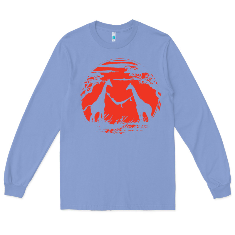Giraffe Long Sleeve Tee by artisFamous | Teevron