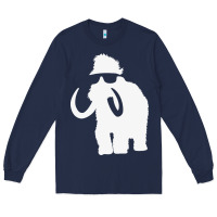 Navy mammoth Long Sleeve Tee - artisFamous