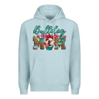 Blue Mist english bulldog mom Premium Hoodie - Artiststas