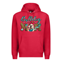 Cardinal english bulldog mom Premium Hoodie - Artiststas