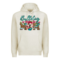Oatmeal Heather english bulldog mom Premium Hoodie - Artiststas