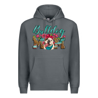 Rock english bulldog mom Premium Hoodie - Artiststas