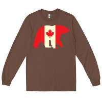 Chestnut Canadian Bear Long Sleeve Tee - artisFamous